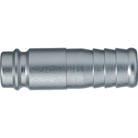 Raccord rapide pneumatique Legris, Tuyau cannelé vers Femelle, Mâle 15mm Européen, Profil rectus en Acier nickelé ( Prix pour 1 )
