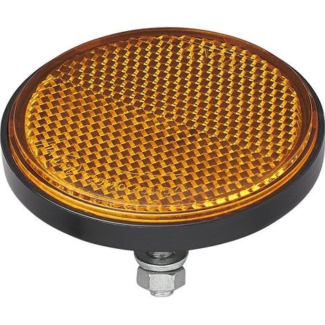 Riflettore ambra 60mm con bullone 5mm (1/5)