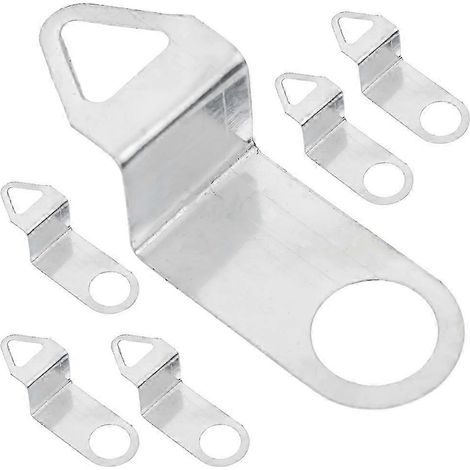 Lot de 6 crochets pour mécanisme d'horloge murale, supports de suspension pour pendule (1/3)