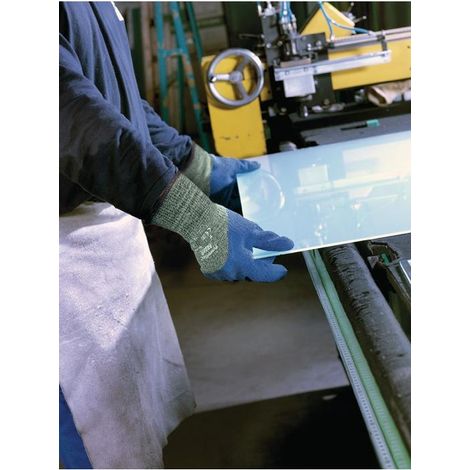 Schnittschutzhandschuhe ActivArmr® 80-658 Gr.9 grün-meliert/blau 6 PA (1/3)