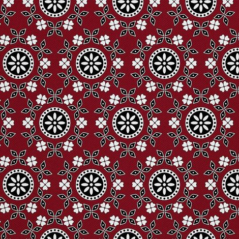Decoración de exterior Oxford - Motiv Sindhi Ajrak-Muster (1/5)