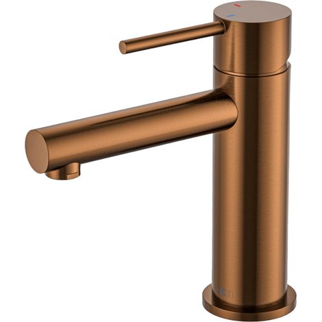 Essebagno Mitigeur lavabo bas Luisa cuivre brossé
