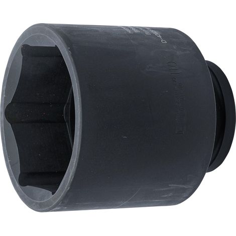 BGS Kraft-Steckschlüssel-Einsatz Sechskant tief Antrieb Innenvierkant 25 mm (1") SW 110 mm - 5500-110 (1/4)