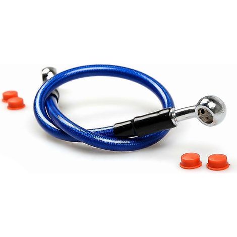 Durite de frein/embrayage hydraulique 600 mm pour moto Ducati Monster 696, 796, 797, 620, M600, M620, 821, 1100 Evo, 1200 - Bleue (1/5)