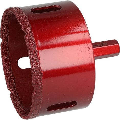 Foret diamant de précision diamètre 72 mm Q750 pour perceuses, rapide et durable