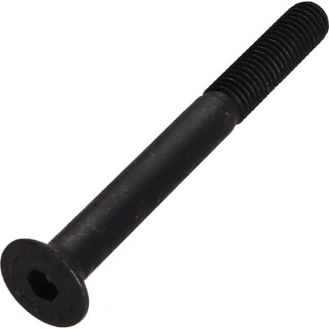 Vis métaux FHC tête fraisée empreinte hexagonale creuse Clé de 12 HC12 M20X100 Filetage partiel Classe 10.9 Acier (1/5)