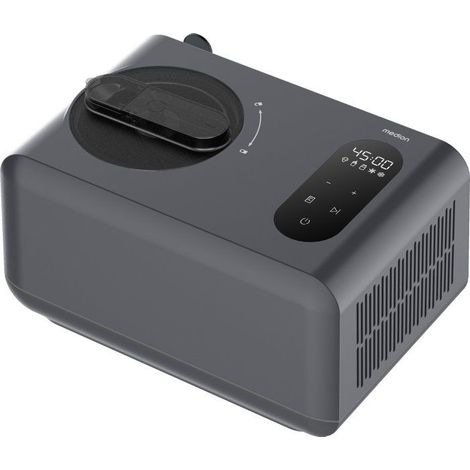 Eismaschine - MEDION - MD 100087 - 1,5 L - Mit Kompressor - Funktionen: Eis, Joghurt und Slushies - 150 W - LED