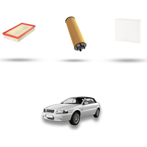 Kit tagliando 3 filtri compatibile con Volvo C70 I 2.5 20V 121Kw dal 1999 al 2005 (1/5)