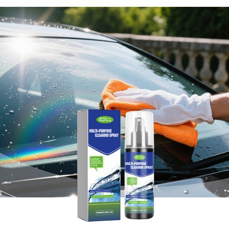 Multifunktions-Reinigungsspray für Autoscheiben – Reinigt, hellt auf und pflegt – 100 ml -- DTEKGAZ (1/5)