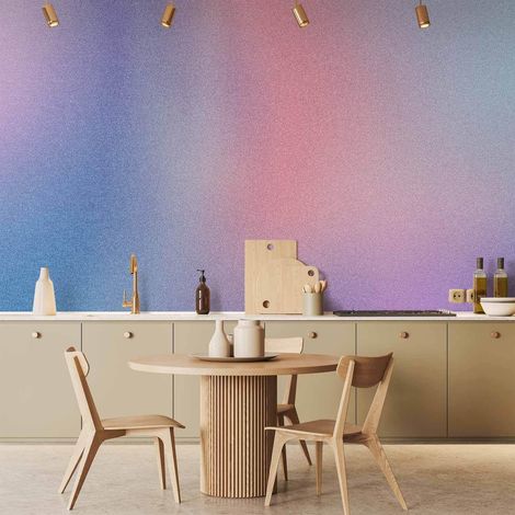 Papier peint artgeist dégradé arc en ciel 200x140 cm multicolore