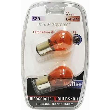 Trade Shop - POSITION GLÜHBIRNEN 12V 21/5 WATT S25 ULTRA-BRIGHT ERSATZGLÜHBIRNEN FÜR AUTOS - (1/2)