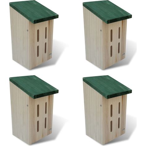 Schmetterlingshaus 14 x 15 x 22 cm 4er-Set