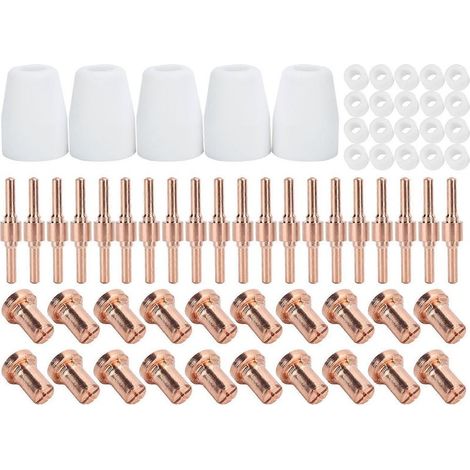 65 consommables de découpe plasma PT31 compatibles avec les accessoires de la machine de découpe plasma CUT40 (1/5)