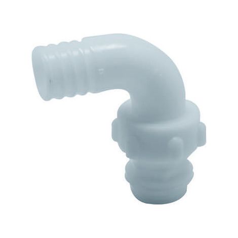 RACCORD PLAT CORPS CUVE COURBE 1"x25
