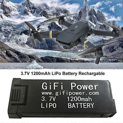 Leistungsstarker Lipo-Akku 3,7 V 1200 mAh als Ersatz für elektronische Geräte JY019 S168 E58 M68