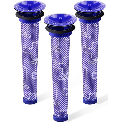 Ersatz-Vorfilter (3 Stück) für Dyson V6 V7 V8 DC59 DC58 – 965661-01 (1/4)