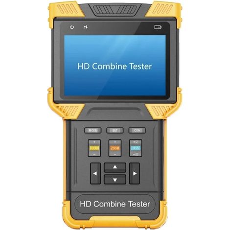 Testeur de vidéosurveillance HD 4 Pouces, Moniteur vidéo analogique IPC TVI AHD CVI, contrôle POE PTZ, Test Ethernet RS485 for caméra IP H.265 4K(TI-N870) (1/5)