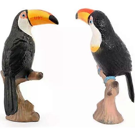 HONORNIC - Modèles d'oiseaux sauvages pour l'éducation cognitive des enfants : sculptures et figurines d'oiseaux, reproduction d'oiseaux sauvages, décoration