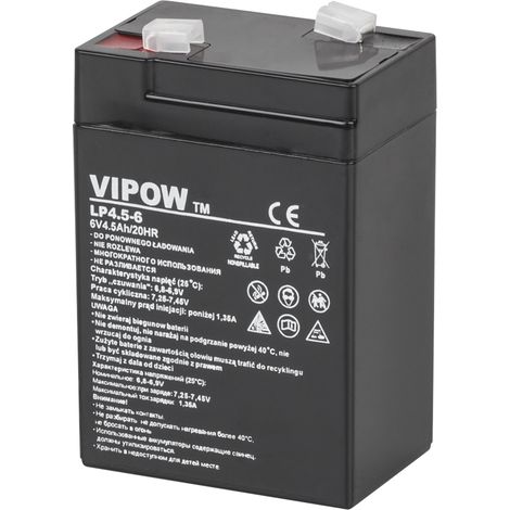 Batería de gel de 6V 4.5 Ah para motocicleta de juguete (1/5)