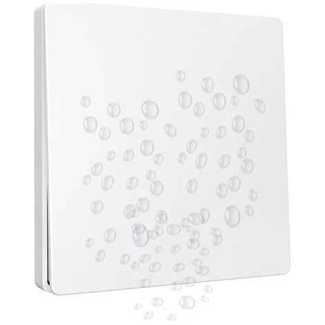 Interruptor inalámbrico autoalimentado, sin pilas, control remoto inalámbrico para luces y electrodomésticos, resistente al agua y seguro, se puede instalar directamente en un baño, etc. (1 a 1) (1/4)