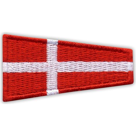Patchion Flagge Kartefour "4" - Magnetische Rückseite - Gestickter Aufnäher/Abzeichen/Emblem