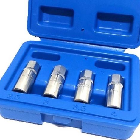 Trade Shop - SET 4 PZ EXTRACTOREN FÜR FIRST-REMOVAL-ENTLÜFTUNGS-ENTLÜFTUNGS-ENTLÜFTUNGS-EXTRAKTE 1/4" - (1/5)