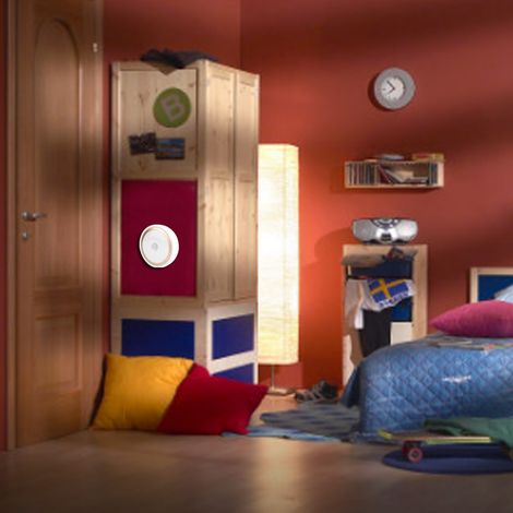 Veilleuse à détecteur de mouvement 6 LED pour chambre, chambre d'enfant, salon, dressing et couloir (1/5)