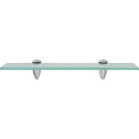 Maison Exclusive - Schweberegal Glas 40x20 cm 8 mm