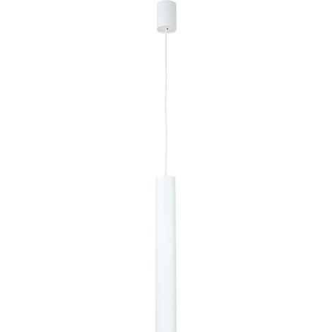 Moderne Pendelleuchte Weiß verstellbar schmal GU10