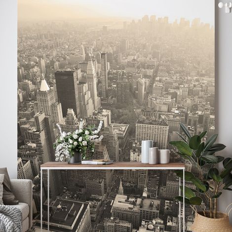 Papier peint panoramique - Panorama New York - 130 cm x 194 cm (1/4)