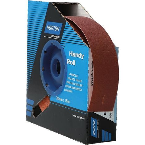 Rodillo abrasivo R222 38mmx25m P150 (1/2)