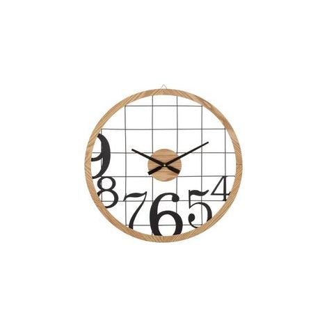 WALL CLOCK NUMBERS CM Ø 60X2,5 (1/5)