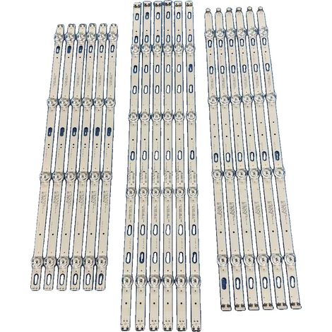 Retroilluminazione a LED, 1530 mm, compatibile con i modelli UE75AU7175/UE75TU8000/UE75AU7105, flusso luminoso 62, dimmerabile, alluminio (1/5)
