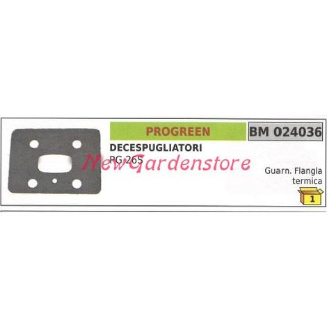 Guarnizione flangia termica PROGREEN decespugliatore PG 26S 024036