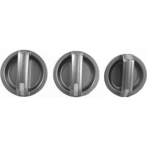 Ensemble de 3 boutons de commande de chauffage automobile adaptés aux systèmes de climatisation des voitures de 2009 à 2011.