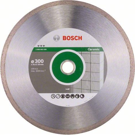 Bosch PRO Disco diamantato in ceramica, 300 x 30/25,4 mm