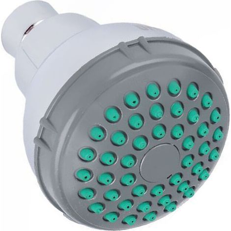 Pommeau de douche à pulvérisation, trou de sortie d'eau verte, petite pomme de douche amovible haute pression pour accessoire de salle de bain