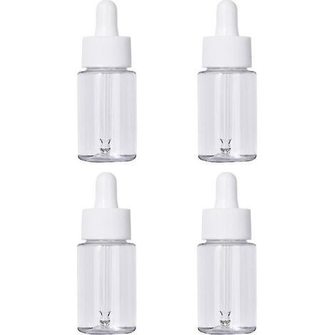 Set mit 4 einfachen Tropfflaschen (1/3)