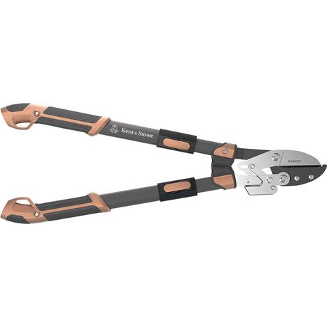Kent & Stowe SureCut Extra Power Hard Wood Ratchet Anvil Loppers Telescopic