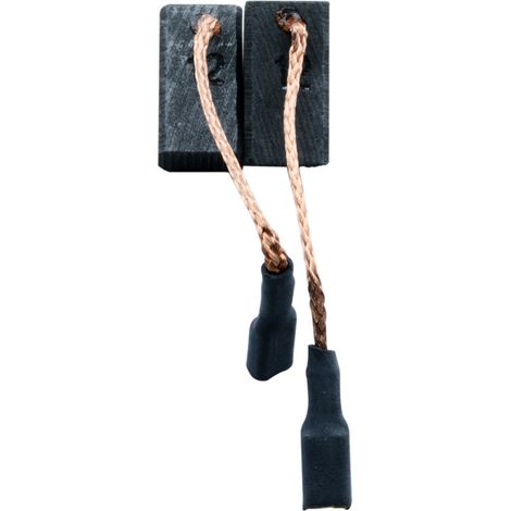 Balais de Charbon pour AEG Meuleuse 381420 - 5x8x15mm - Remplace 4.931.392.612