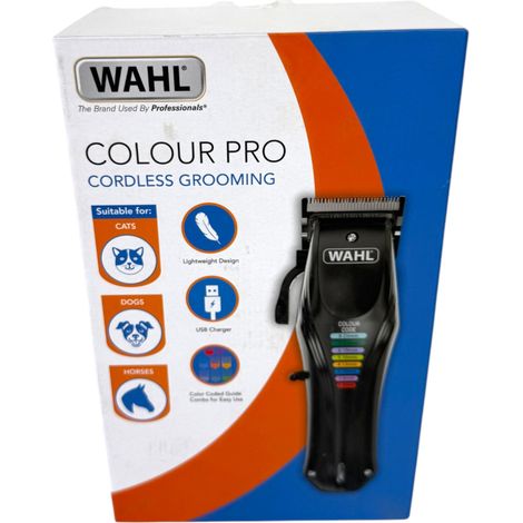 Máquina cortapelo a batería Wahl Color Pro 0,8 - 1,8 mm + 8 peines acoplables (54315)