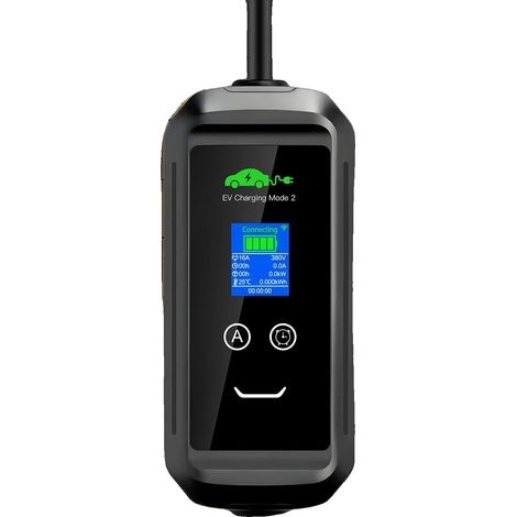 Chargeur EV Portable, Puissance 11KW, Courant Ajustable 6-16A (1/5)
