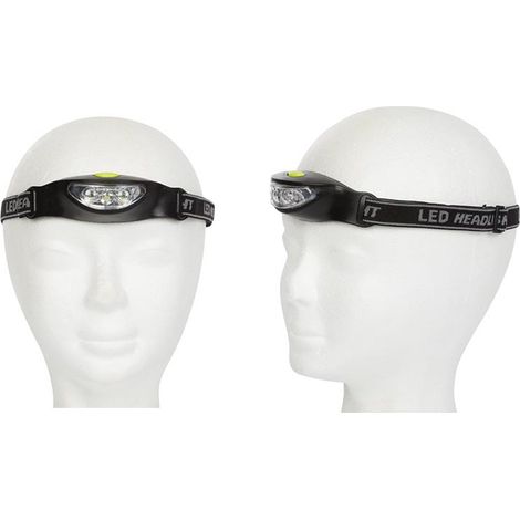 Set LED Stirnlampen extra hell zum Joggen & Camping, Batteriebetrieben (1/4)