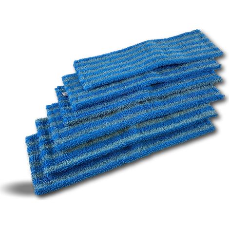 Serpillière pour balai Easy press Frange micro easy à languette avec œillets 40 cm - Quantité x 6 - Serpillère pour balai Easy Press