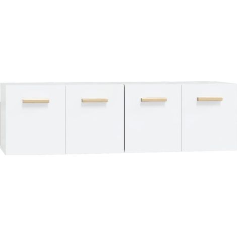 Maison Exclusive - Mobili Parete 2 pz Bianco 60x36,5x35 cm Legno Multistrato