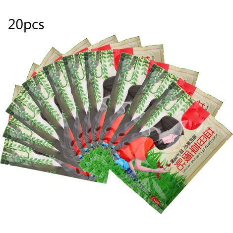 20 patchs chauffants auto-chauffants à base d'agripaume pour rester au chaud en extérieur en hiver (1/5)