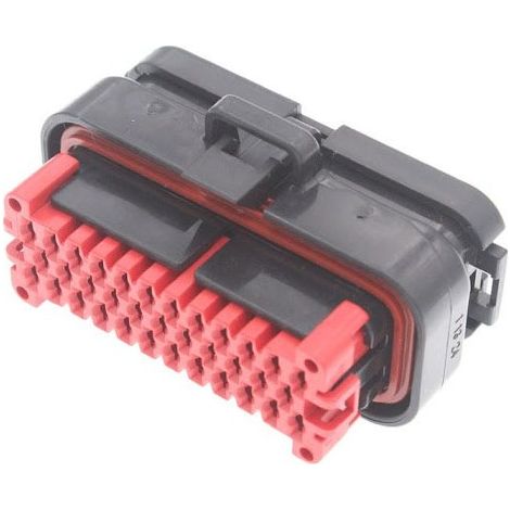 Connettore AmpSeal maschio porta femmina 35 vie nero