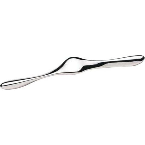 Maniglia cromata per mobile Mina y1352 Finitura cromata, Interasse 160 mm