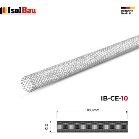 IsolBau Metallgewebehülse Ø12mm Siebhülsen Metall