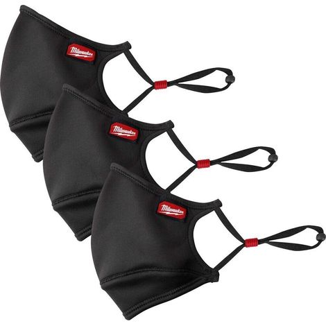 Milwaukee 4932478866 Performance Face Coverings L/XL (Pack of 3) (1/5)